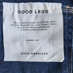 Good Anerican Good Leggs jeans NWT